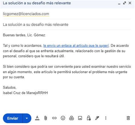 seguimiento de pedidos por correo.